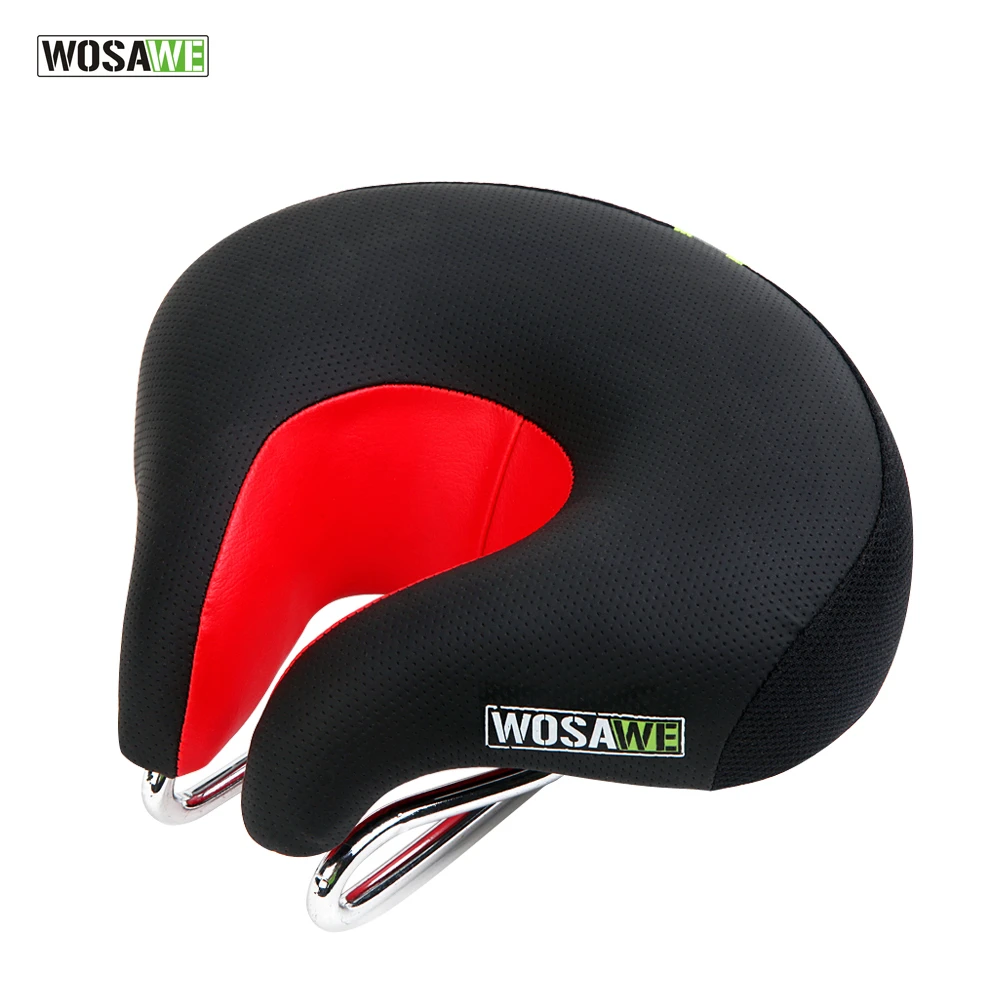 WOSAWE MTB Горная дорога велосипед место Skidproof Мягкая кремния велосипедов Седло Bicicleta