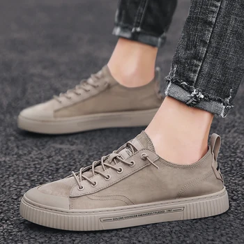 Men's Casual Shoes, Lightweight And Comfortable Canvas Shoes, Men's Belt, Wild Shoes, Men's 2019 New
