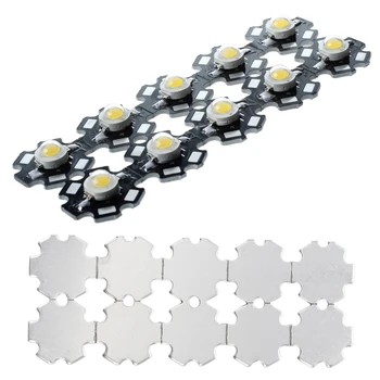 10pcs 1W High Power Star LED Light Lamp Bulb (White) & 10 Pieces 3W High Power Warm White LED Light Lamp Bulbs
10pcs 1W High Power Star LED Light Lamp Bulb (White) & 10 Pieces 3W High Power Warm White LED Light Lamp Bulbs