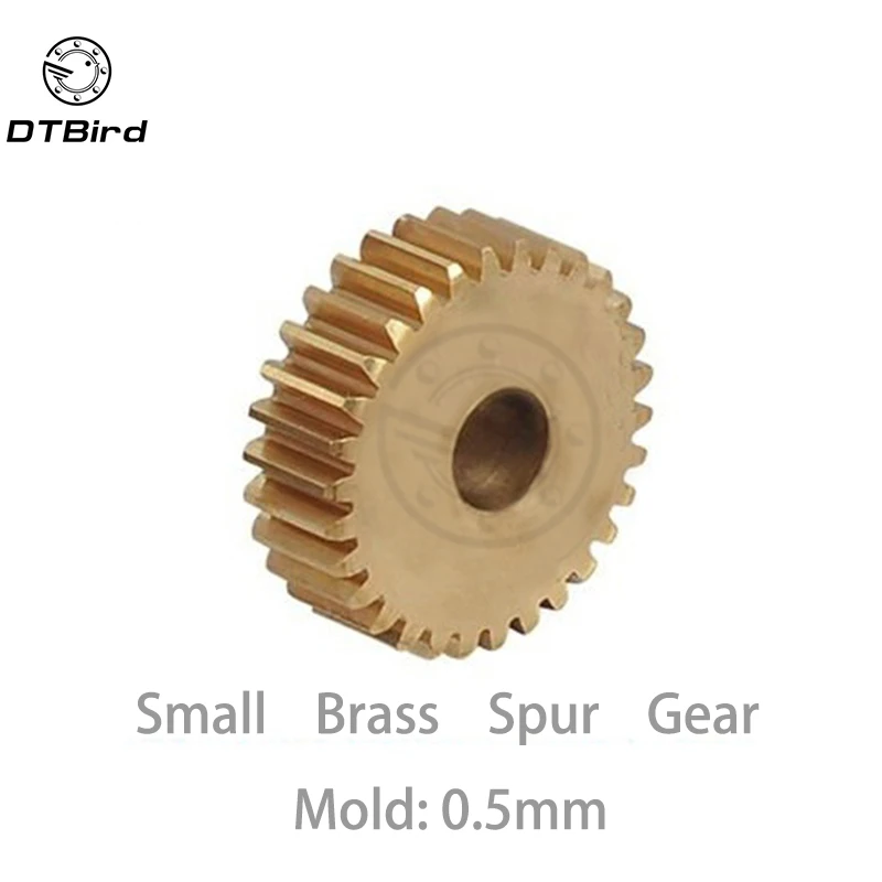1pcs/lot 0.5M 50 51 52 53 54 55 56 57 58 59 Teeth Small Brass Spur Gear CNC lathe machining parts
1pcs/lot 0.5M 50 51 52 53 54 55 56 57 58 59 Teeth Small Brass Spur Gear CNC lathe machining parts