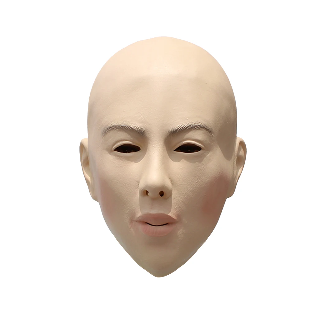 Bald Mask Durable Breathable Latex Halloween Mask Props Cosplay Props for Costume Halloween Carnival Easter Masquerade Parties
Bald Mask Durable Breathable Latex Halloween Mask Props Cosplay Props for Costume Halloween Carnival Easter Masquerade Parties