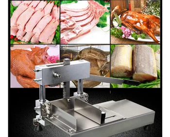 iced Lamb cutting Machine chilled Meat slice Stainless steel Steak Cutting machine pork foot cutter Cutting speed 60 times/m
iced Lamb cutting Machine chilled Meat slice Stainless steel Steak Cutting machine pork foot cutter Cutting speed 60 times/m