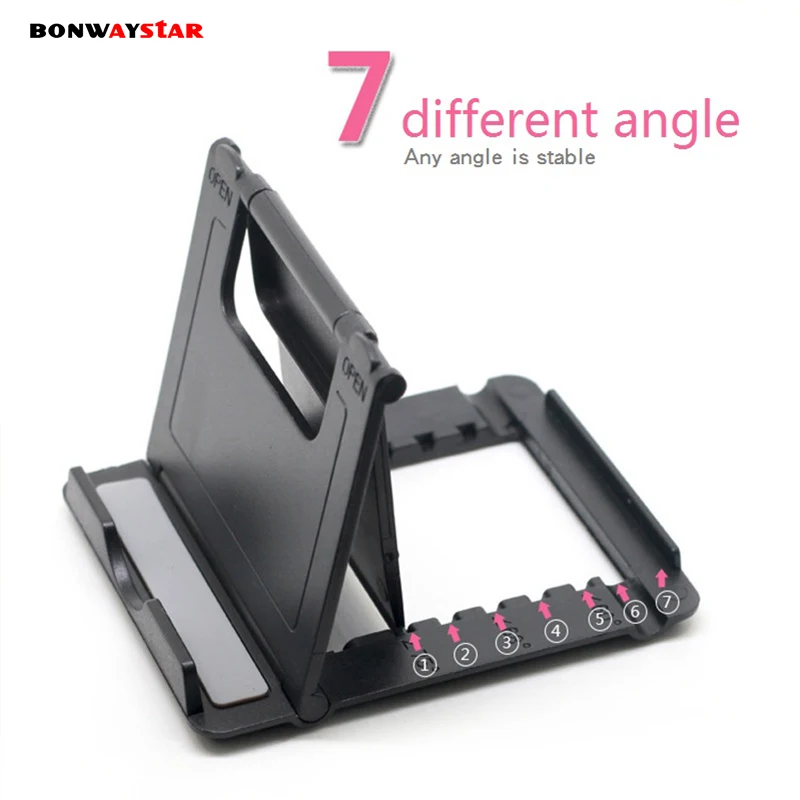 Non-Slip Phone Holder Folding Desktop Stand Portable Multi-angle Adjustment Lazy Mobile Phone Bracket For IPAD IPhone tablet PC
Non-Slip Phone Holder Folding Desktop Stand Portable Multi-angle Adjustment Lazy Mobile Phone Bracket For IPAD IPhone tablet PC