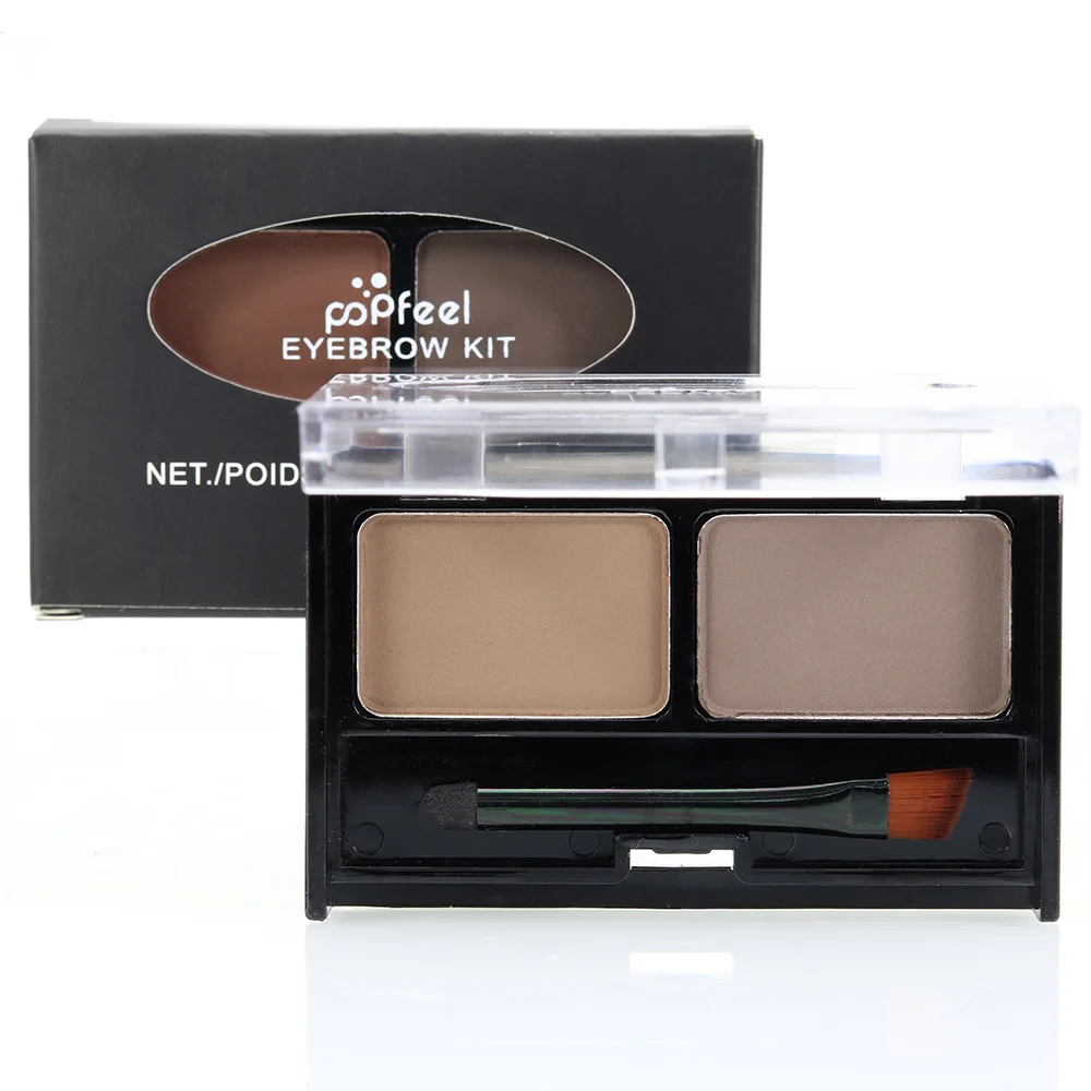 2colors popfeel eyebrow powder palette waterproof eyebrow kit long lasting eye makeup brow pomade kit BD010
2colors popfeel eyebrow powder palette waterproof eyebrow kit long lasting eye makeup brow pomade kit BD010