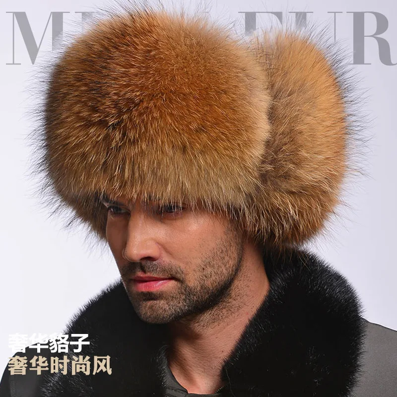 2 Colors Famous brand Star Fur 2017 Genuine Silver Fox Fur Hats Men Fur Lei Feng Cap for Russian Men Bomber Hats hat
2 Colors Famous brand Star Fur 2017 Genuine Silver Fox Fur Hats Men Fur Lei Feng Cap for Russian Men Bomber Hats hat