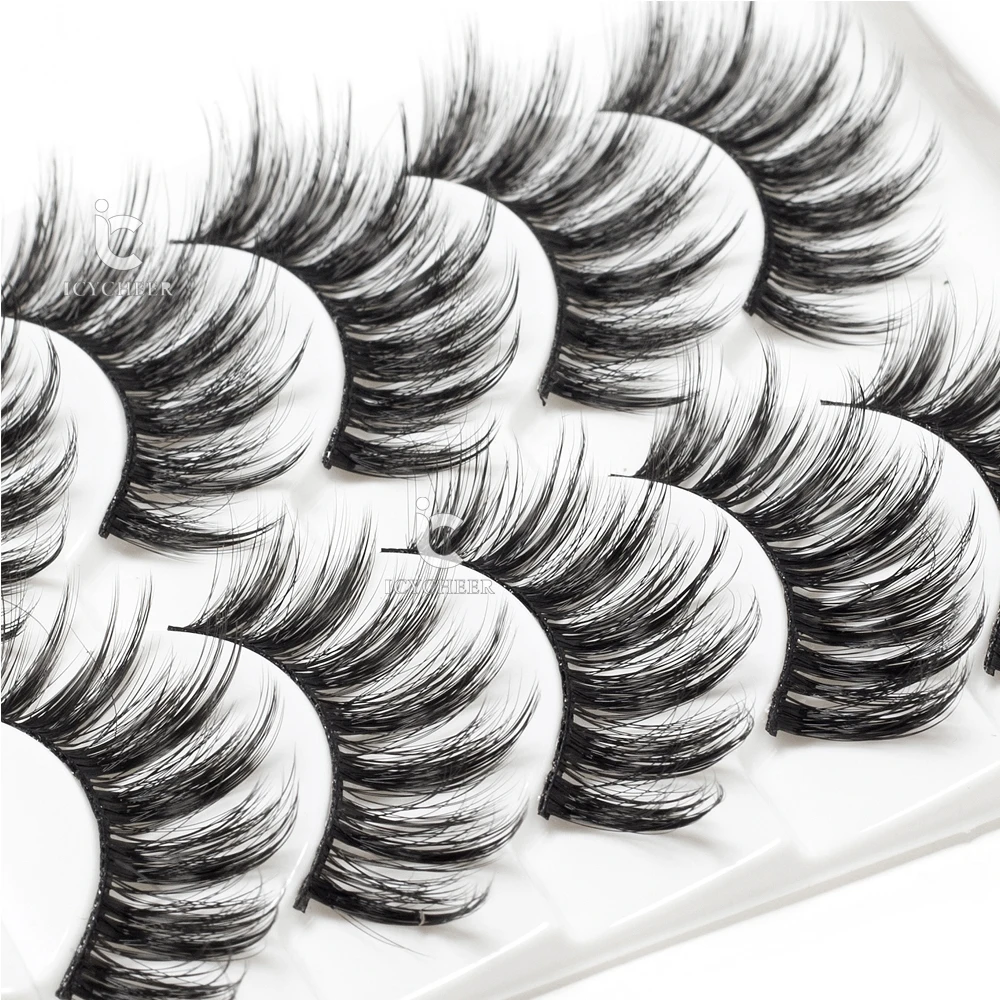 5 Pairs 3D Mink Lashes Natural False Eyelashes Fake Lashes Long Eyelash Extension Faux Mink Eyelashes For Beauty
5 Pairs 3D Mink Lashes Natural False Eyelashes Fake Lashes Long Eyelash Extension Faux Mink Eyelashes For Beauty
