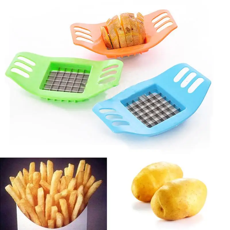 1pc Stainless Steel Potato Cutter French Fry Cutter Potato Vegetable Slicer Chopper Kitchen Accessories Kitchen Tools Gadgets
1pc Stainless Steel Potato Cutter French Fry Cutter Potato Vegetable Slicer Chopper Kitchen Accessories Kitchen Tools Gadgets