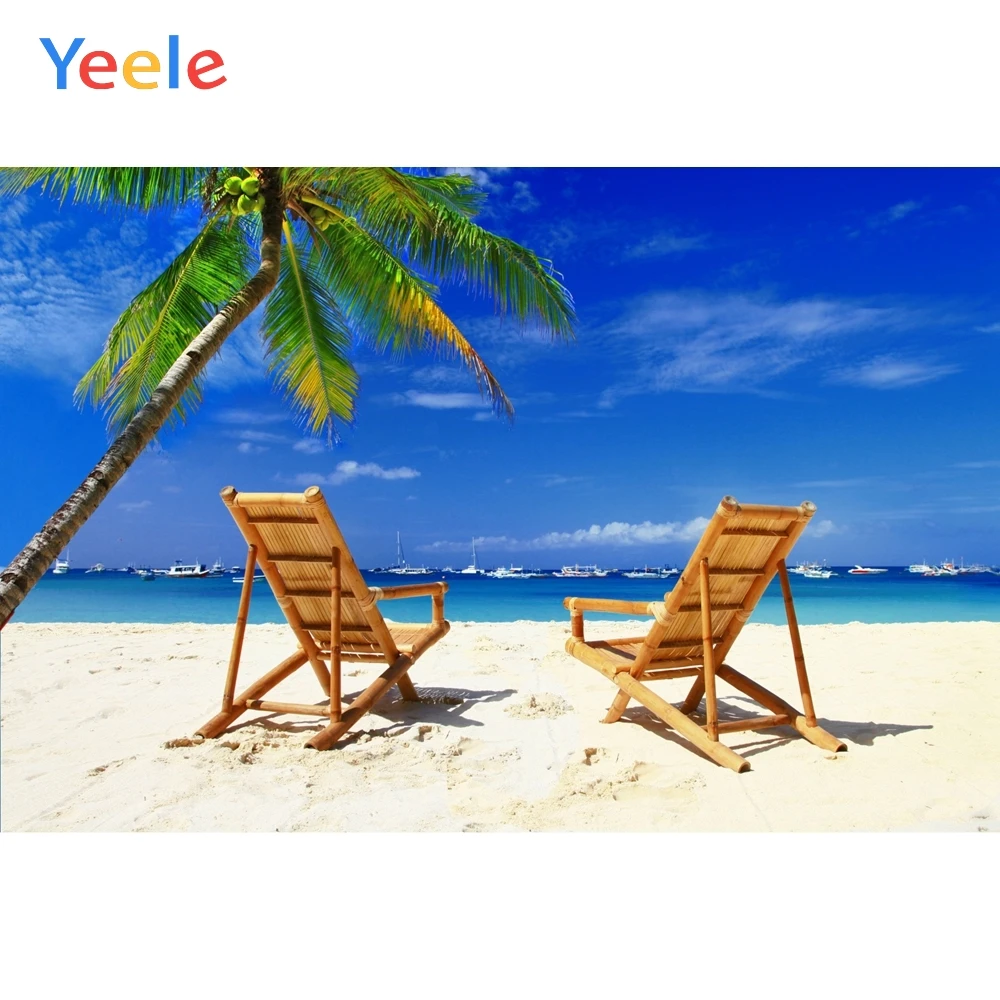 Yeele Summer Seaside Backdrops Blue Sky Chair Portrait Photography Background Custom Photographic Backdrop For Photo Studio
Yeele Summer Seaside Backdrops Blue Sky Chair Portrait Photography Background Custom Photographic Backdrop For Photo Studio