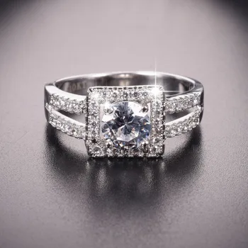 Fashion 925 silver Classic 1ct round Simulated Diamond Ring for Women Free Shipping Size 6/7/8/9/10
Fashion 925 silver Classic 1ct round Simulated Diamond Ring for Women Free Shipping Size 6/7/8/9/10