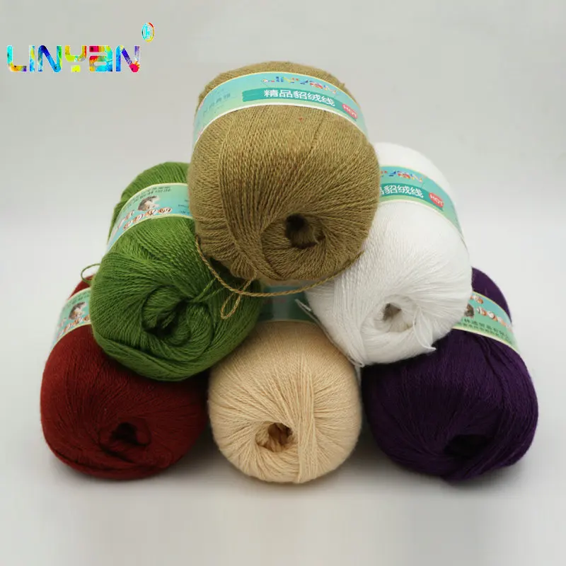 10 pieces*50g Mink cashmere 98%,pashm 2% Wholesale! Yarn for knitting mink baby wool hand-knitted Soft hand knitting thread t4
10 pieces*50g Mink cashmere 98%,pashm 2% Wholesale! Yarn for knitting mink baby wool hand-knitted Soft hand knitting thread t4