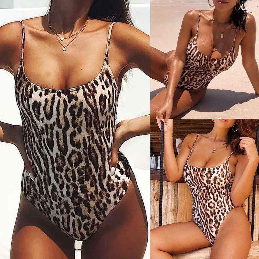 Swimsuit Female High Waist bikini Women swimsuit large size Leopard Print Jumpsuit Push-Up Beach Bikini One Piece Swimwear
Swimsuit Female High Waist bikini Women swimsuit large size Leopard Print Jumpsuit Push-Up Beach Bikini One Piece Swimwear