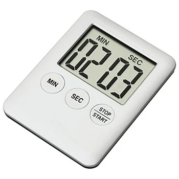 Magnet Kitchen Cooking Timers LCD Digital Screen Kitchen Timer Square Cooking Timer Count Up Countdown Alarm Droshipping
Magnet Kitchen Cooking Timers LCD Digital Screen Kitchen Timer Square Cooking Timer Count Up Countdown Alarm Droshipping