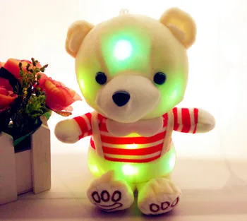 Light Up Colorful Glowing Teddy Bear Luminous Plush Toys Striped Couple Stuff Dolls for Kids Children Birthday Gifts
Light Up Colorful Glowing Teddy Bear Luminous Plush Toys Striped Couple Stuff Dolls for Kids Children Birthday Gifts