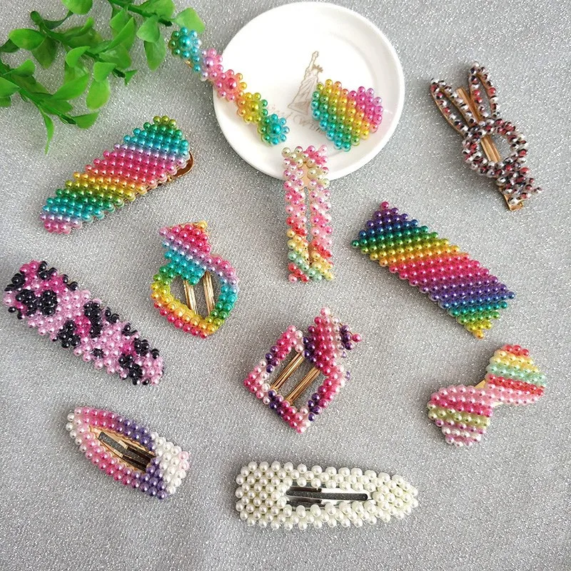 Ins Fashion 1Set Women Girls Elegant Pearls Hair Clips Sweet Headwear Hair Ornament Hairpins Barrettes Headband Hair Accessories
Ins Fashion 1Set Women Girls Elegant Pearls Hair Clips Sweet Headwear Hair Ornament Hairpins Barrettes Headband Hair Accessories