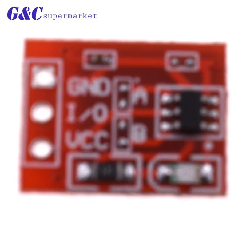 10Pcs TTP223 Touch Key Switch Module Touching Button Self-Locking/No-Locking Capacitive Switches Single Channel Reconstruction
10Pcs TTP223 Touch Key Switch Module Touching Button Self-Locking/No-Locking Capacitive Switches Single Channel Reconstruction
