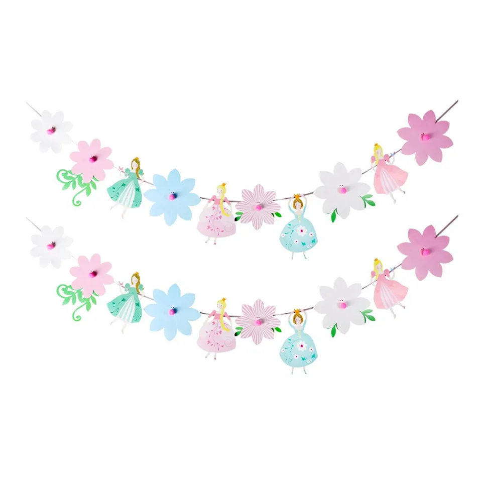 Flower Fairy Bunting Banner Wedding Party Paper Garlands Decor Princess Girls Favorite Venue Room Decorations for Baby Shower
Flower Fairy Bunting Banner Wedding Party Paper Garlands Decor Princess Girls Favorite Venue Room Decorations for Baby Shower