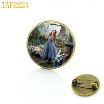 TAFREE fashion Alice brooches white rabbit mad hatter cat cartoon pins for women kids badge jewelry CT03
TAFREE fashion Alice brooches white rabbit mad hatter cat cartoon pins for women kids badge jewelry CT03