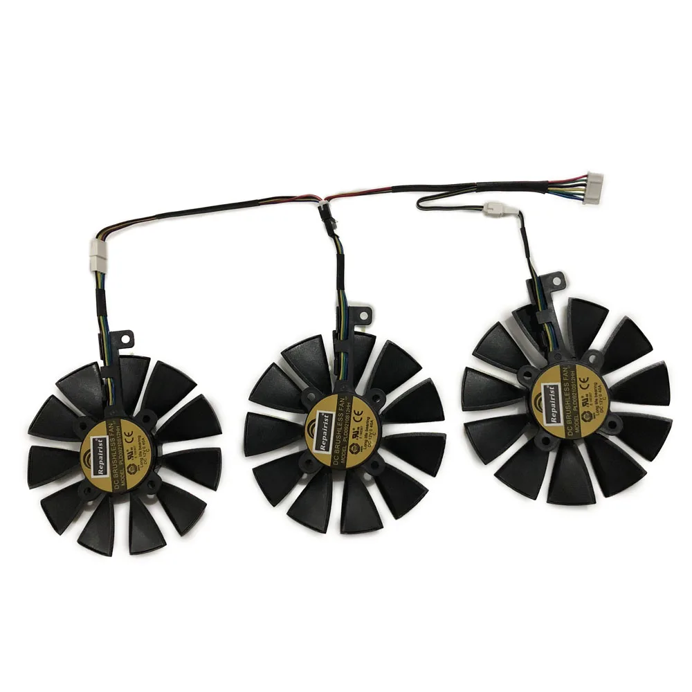 86MM(90MM) PLD09210S12HH ROG-STRIX-RX 580/VEGA64/480 GPU Cooler Fan For ASUS RX580 RX480/VEGA64 VGA Graphics Cards Cooling
86MM(90MM) PLD09210S12HH ROG-STRIX-RX 580/VEGA64/480 GPU Cooler Fan For ASUS RX580 RX480/VEGA64 VGA Graphics Cards Cooling