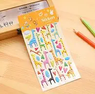 3D Sponge Bubble Sticker Giraffe for Kids Toy Notebook Album Calendar Memo Stickers YH1090-5
3D Sponge Bubble Sticker Giraffe for Kids Toy Notebook Album Calendar Memo Stickers YH1090-5
