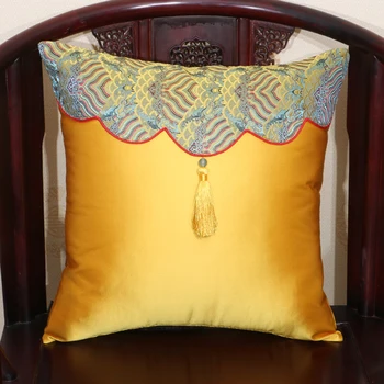 Tassel Patchwork Vintage Chinese Cushion Cover Decoration for Sofa Chair Christmas Case Pillow Silk Cover High End Back Cushion
Tassel Patchwork Vintage Chinese Cushion Cover Decoration for Sofa Chair Christmas Case Pillow Silk Cover High End Back Cushion