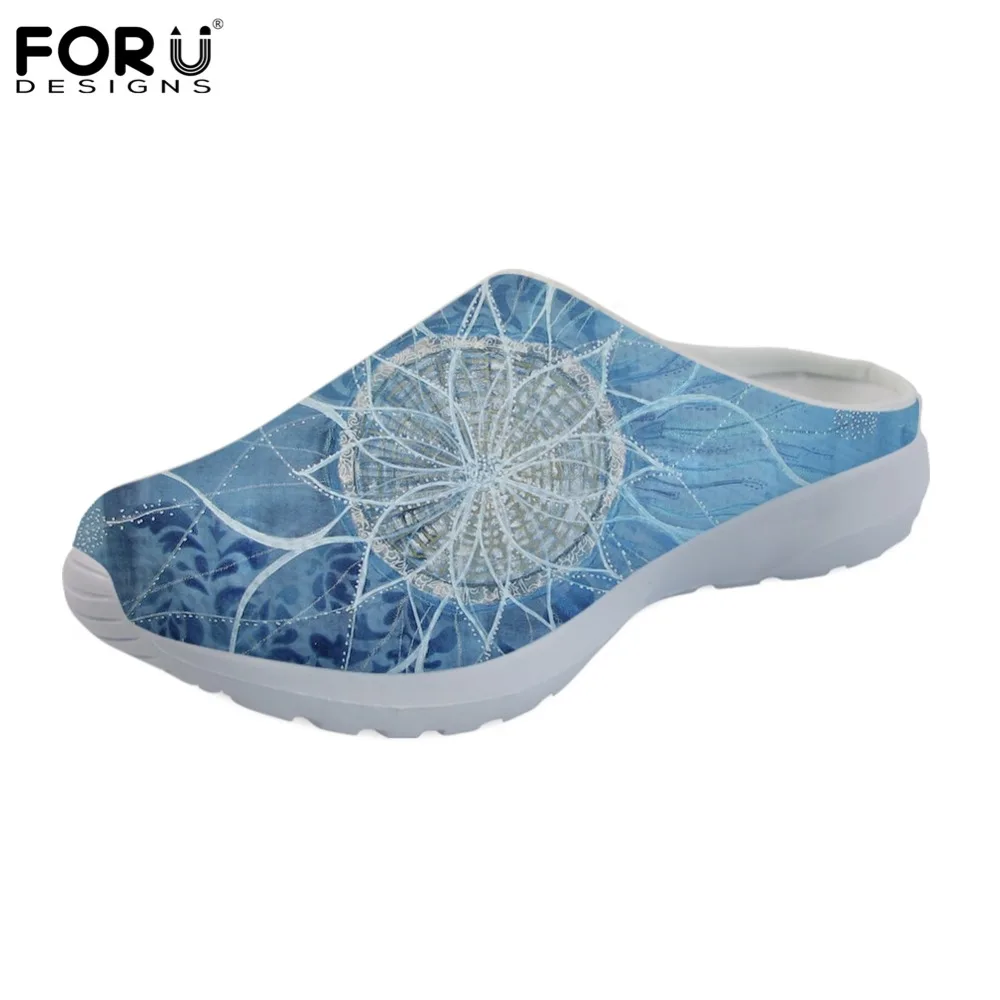FORUDESIGNS 3D Indian Mandala Floral Print Women Sandals Breathable Summer Ladies Mesh Walking Shoes Soft Beach Sandalias Mujer
FORUDESIGNS 3D Indian Mandala Floral Print Women Sandals Breathable Summer Ladies Mesh Walking Shoes Soft Beach Sandalias Mujer