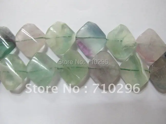 Rainbow Flourite Beads 20 mm Twisty Square Gemstone Loose Beads,5 strings/lot 15.5"/string.Free shipping
Rainbow Flourite Beads 20 mm Twisty Square Gemstone Loose Beads,5 strings/lot 15.5"/string.Free shipping