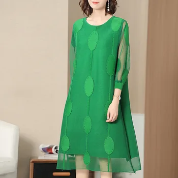 LANMREM Round Neck Mesh Beaded Embroidered Solid Color Dress Casual Fashion Loose Plus Women 2020 Spring New TC884
LANMREM Round Neck Mesh Beaded Embroidered Solid Color Dress Casual Fashion Loose Plus Women 2020 Spring New TC884