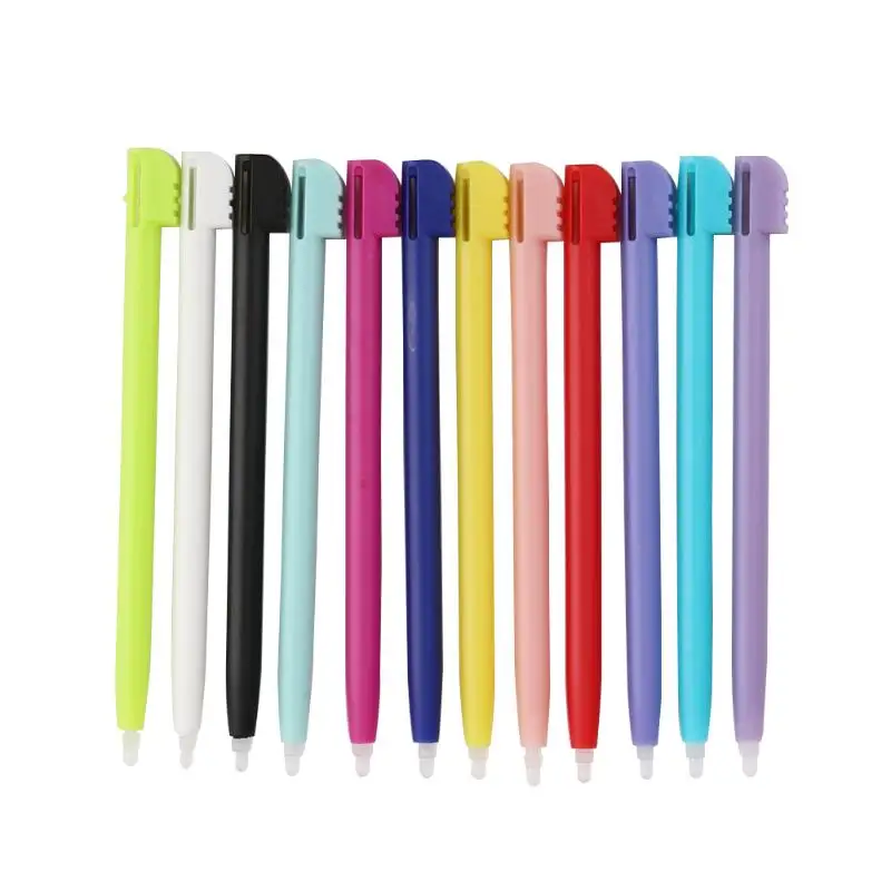 High Quality Wholesale 12 Colors Plastic Touch Screen Stylus Pen for Nintend NDSL for 3DS XL for NDS Game Accessories
High Quality Wholesale 12 Colors Plastic Touch Screen Stylus Pen for Nintend NDSL for 3DS XL for NDS Game Accessories