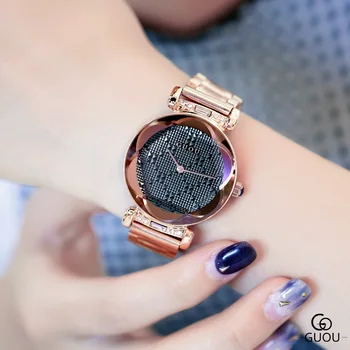 GUOU Exquisite Creative Luxury Women's Quartz Watches Stainless Steel Ladies Dress Casual Wristwatch Female Leisure Watch Clock
GUOU Exquisite Creative Luxury Women's Quartz Watches Stainless Steel Ladies Dress Casual Wristwatch Female Leisure Watch Clock