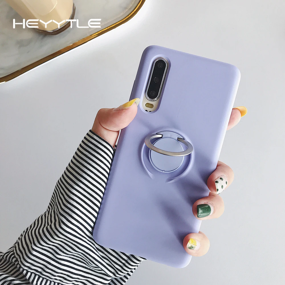 Heyytle Shockproof Bracket Case For Huawei P30 Pro Ring Holder Case For Huawei P30 Lite Full Cover Liquid Silicone Coque Housing
Heyytle Shockproof Bracket Case For Huawei P30 Pro Ring Holder Case For Huawei P30 Lite Full Cover Liquid Silicone Coque Housing