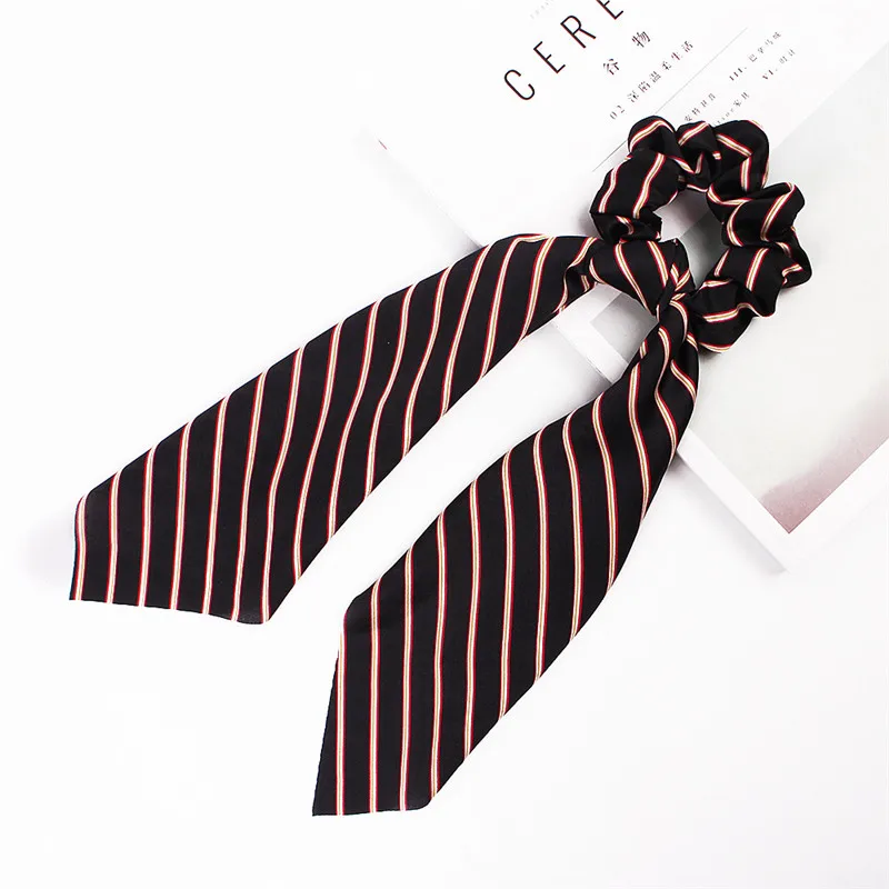 New Fashion Women Rubber Bands Satin Striped DIY Bow Hair Band Ropes Ponytail Holder Scrunchie Elastic Gum for Hair Accessories
New Fashion Women Rubber Bands Satin Striped DIY Bow Hair Band Ropes Ponytail Holder Scrunchie Elastic Gum for Hair Accessories