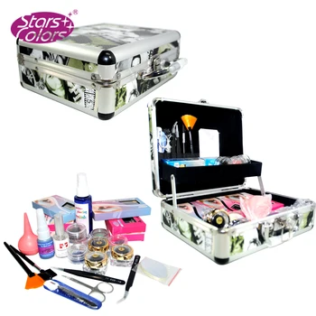 StarsColor Professional Portable Delure Beauty Grafting Eyelash Extension Kit False Lashes Makeup Set with Silver Box Case
StarsColor Professional Portable Delure Beauty Grafting Eyelash Extension Kit False Lashes Makeup Set with Silver Box Case