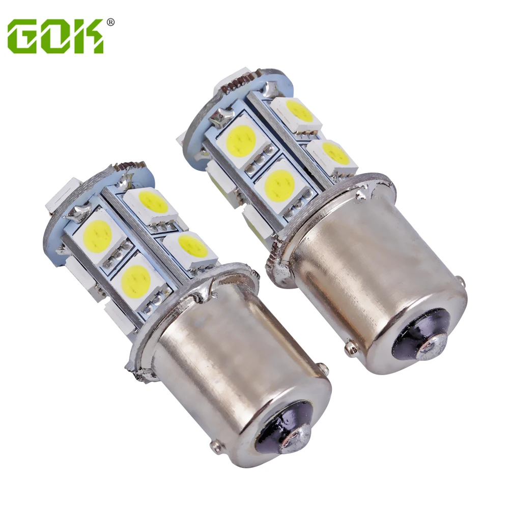 50PCS High Quality 1156 P21W 13 SMD 5050 LED 13led Car Brake Tail Turn Signal Light Bulb Lamp light 12V BA15S 13SMD
50PCS High Quality 1156 P21W 13 SMD 5050 LED 13led Car Brake Tail Turn Signal Light Bulb Lamp light 12V BA15S 13SMD