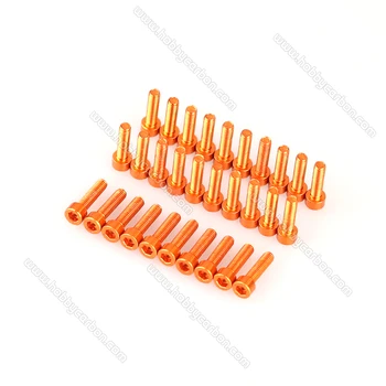 100pcs M3X8mm 7075T6 Aluminum Alloy Hexagon Socket cap Head Screw Anodized colorful Hex Bolt screws
100pcs M3X8mm 7075T6 Aluminum Alloy Hexagon Socket cap Head Screw Anodized colorful Hex Bolt screws