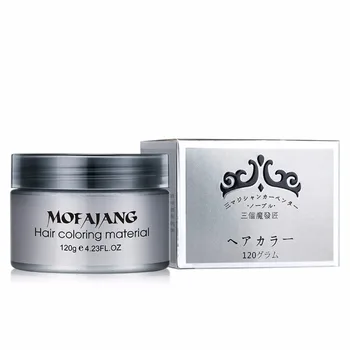 7 Colors Fashion Hair Coloring Cream Styling One-Time DIY Color Hair Wax Disposable Temporary Hair Dye Mud Grandma Gray Purple
7 Colors Fashion Hair Coloring Cream Styling One-Time DIY Color Hair Wax Disposable Temporary Hair Dye Mud Grandma Gray Purple