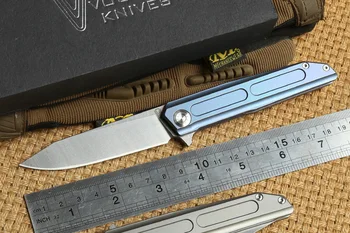 VOUKING TS05 Flipper folding knife D2 blade KVT ball bearing Titanium handle camping hunting outdoor Survival knives EDC tools
VOUKING TS05 Flipper folding knife D2 blade KVT ball bearing Titanium handle camping hunting outdoor Survival knives EDC tools