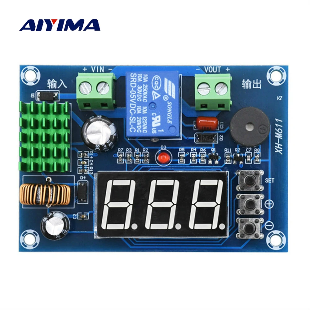 Aiyima Lithium Battery Charger Module Digital LED Storage Lithium Battery Charger Control Over Charge Discharge Protection 8-60V
Aiyima Lithium Battery Charger Module Digital LED Storage Lithium Battery Charger Control Over Charge Discharge Protection 8-60V