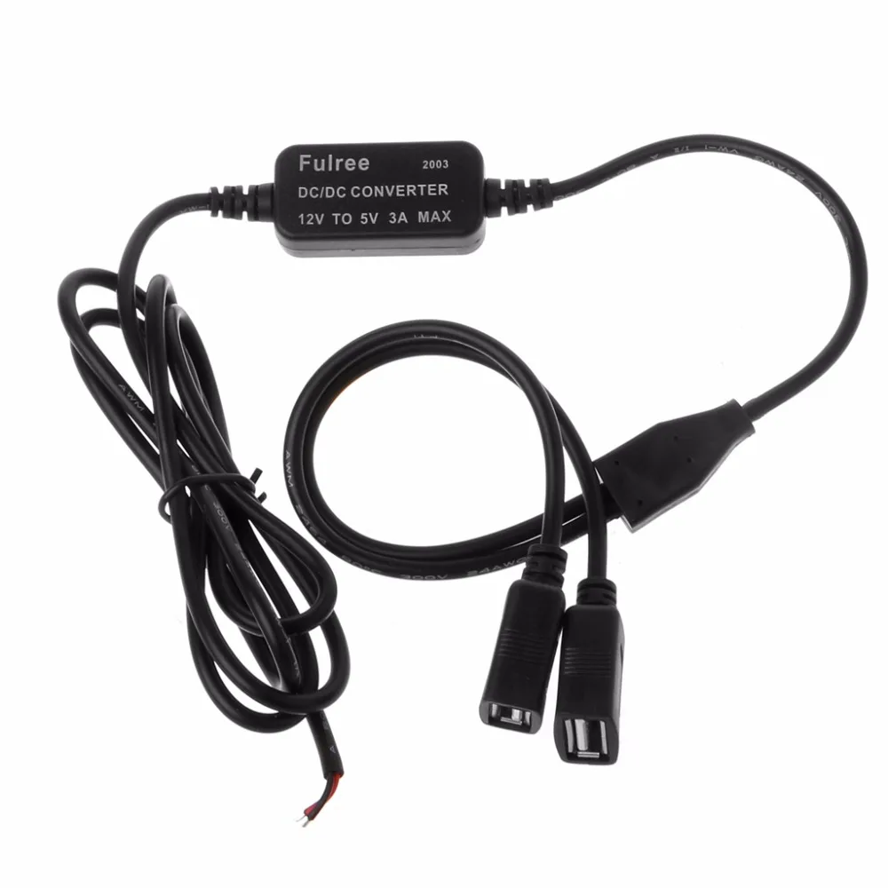 OOTDTY Car Charger Dual USB Ports Female Plug 12V to 5V 3A DC to DC Power Supply Converter For DVR Car Electronics Accessories
OOTDTY Car Charger Dual USB Ports Female Plug 12V to 5V 3A DC to DC Power Supply Converter For DVR Car Electronics Accessories