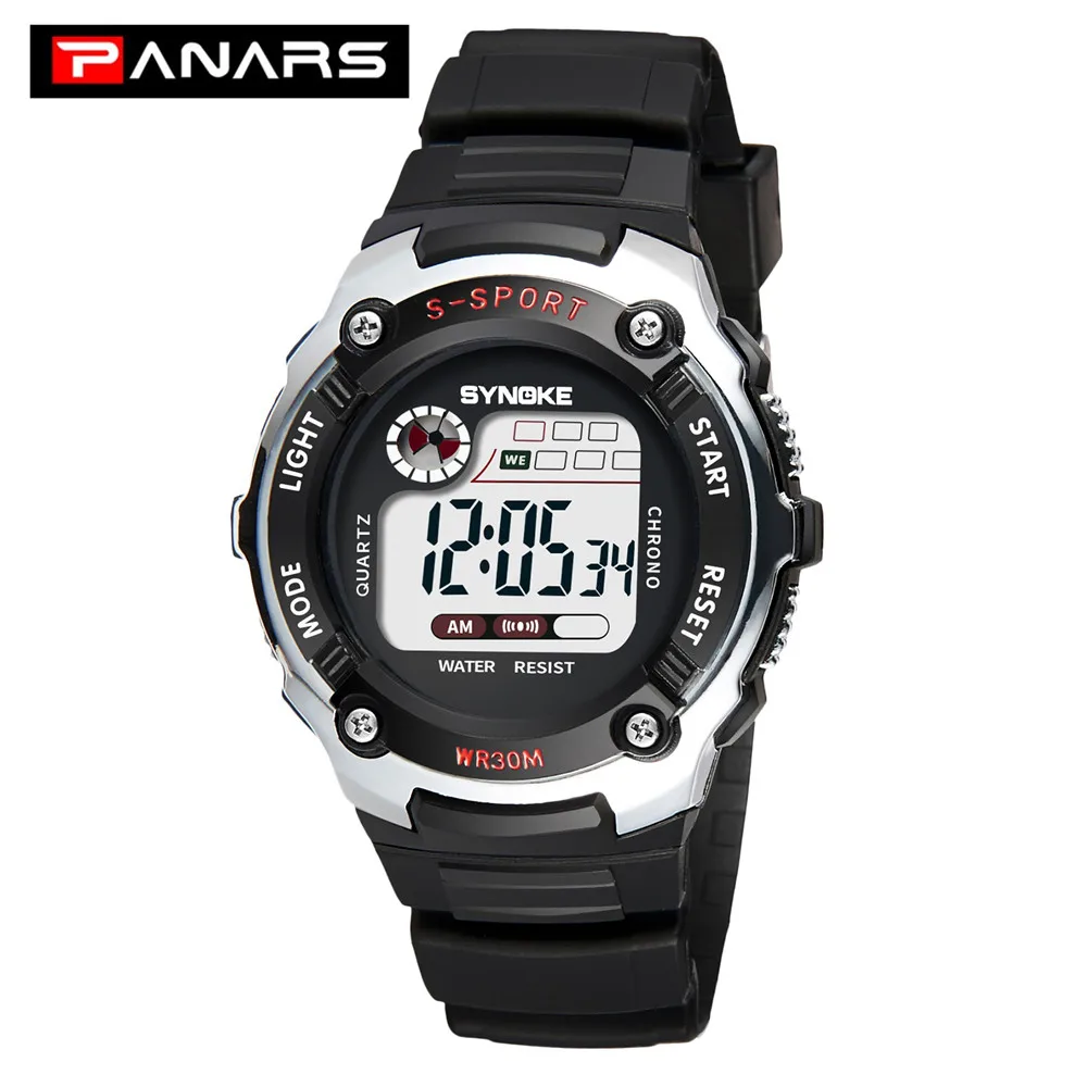 PANARS Children Digital Watches Sports Waterproof Multi Function Boys Girls Clocks Child Luminous Electronic Wristwatch for Kids
PANARS Children Digital Watches Sports Waterproof Multi Function Boys Girls Clocks Child Luminous Electronic Wristwatch for Kids
