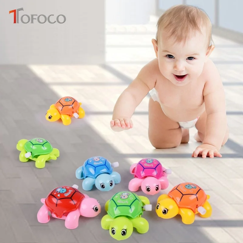 TOFOCO Wholesale Cartoon Baby Clockwork Animal Tortoise Small Turtle Education Toy Wind-Up Funny Child Toys
TOFOCO Wholesale Cartoon Baby Clockwork Animal Tortoise Small Turtle Education Toy Wind-Up Funny Child Toys