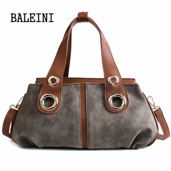 BALEINI 2018 PU Leather Women Handbags Fashion Large-capacity Portable Boston Bag Matte Shoulder Messenger Bag
BALEINI 2018 PU Leather Women Handbags Fashion Large-capacity Portable Boston Bag Matte Shoulder Messenger Bag