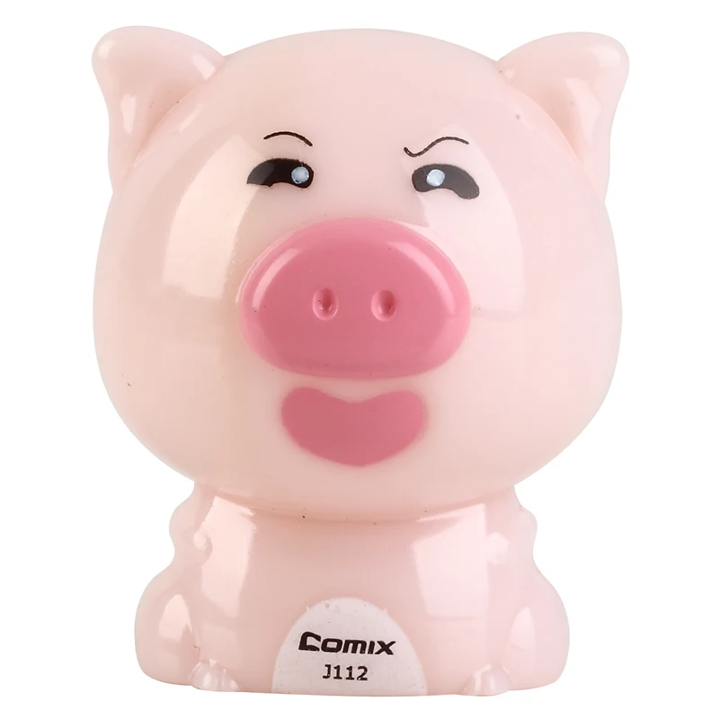 COMIX Fashion Cute & Funny Twelve Animal Shape Mini Pencil Sharpener For Kids Pippi pig (J112)
COMIX Fashion Cute & Funny Twelve Animal Shape Mini Pencil Sharpener For Kids Pippi pig (J112)