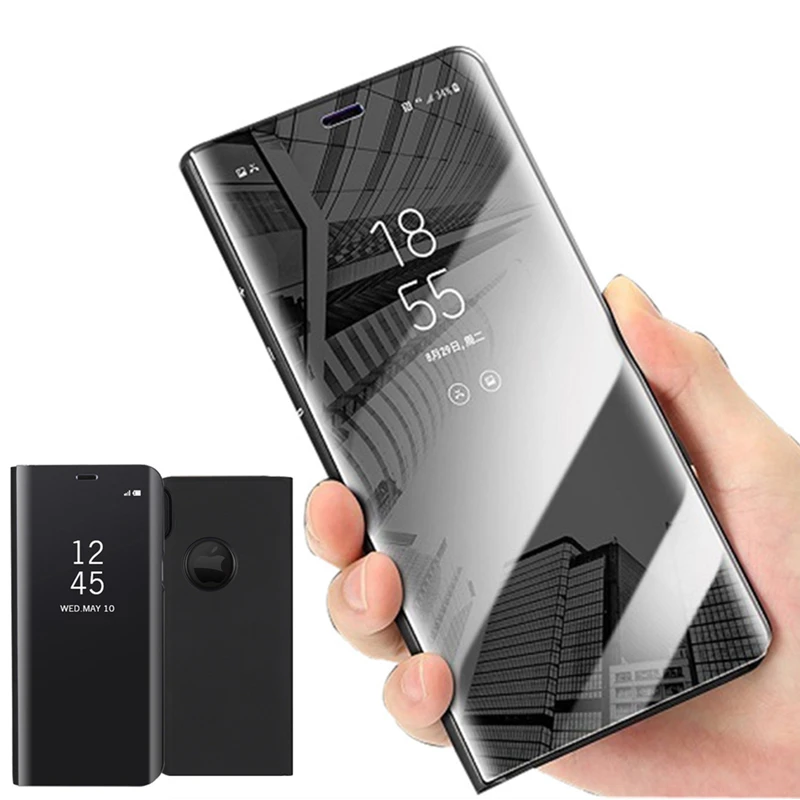 Mirror View Clear Flip Cover Case For iPhone X XR Xs Max 5 5S SE Case Stand Cover For iPhone 8 Plus 7 Plus 6 6S Plus Mirror Case
Mirror View Clear Flip Cover Case For iPhone X XR Xs Max 5 5S SE Case Stand Cover For iPhone 8 Plus 7 Plus 6 6S Plus Mirror Case