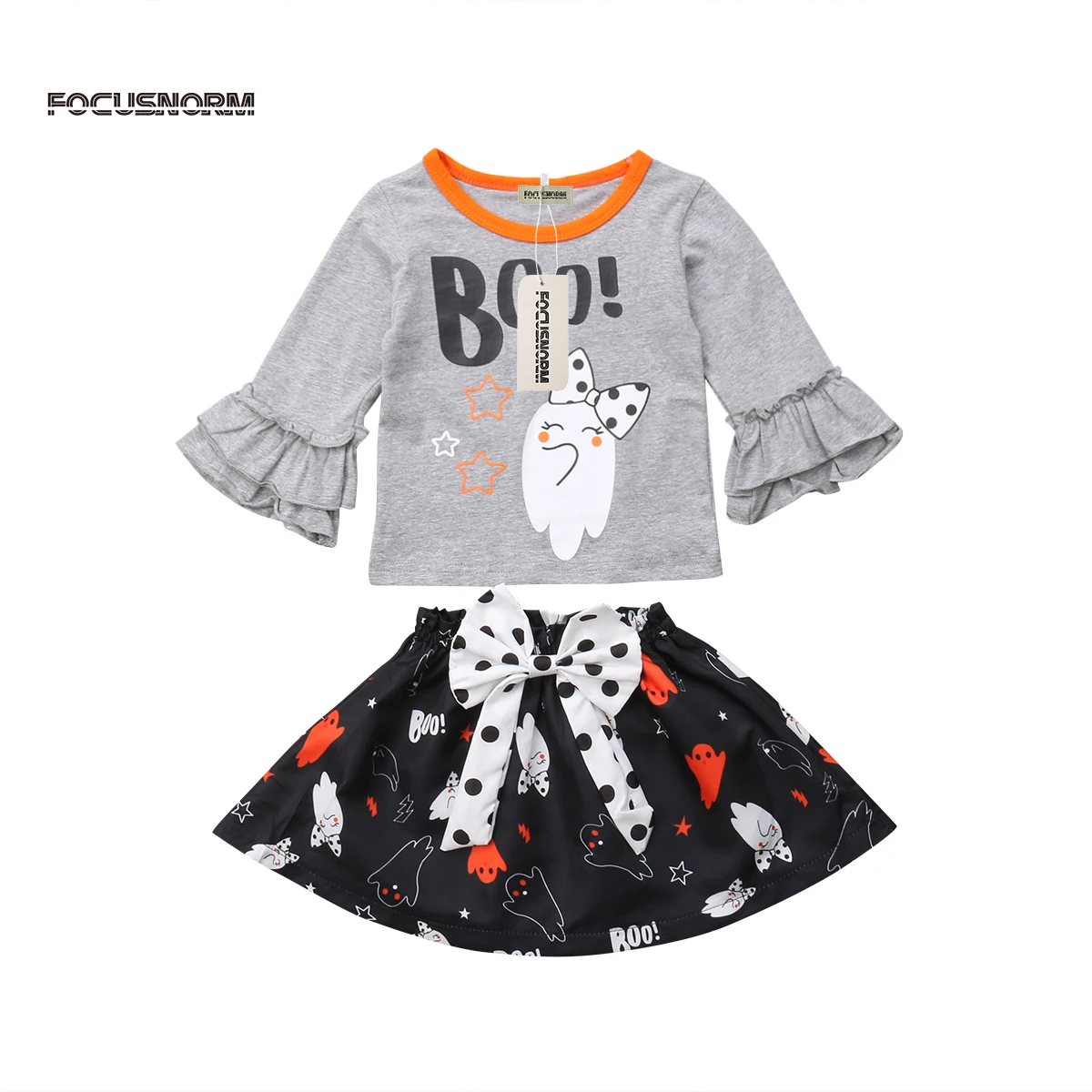 Newborn Toddler Baby Girl Halloween Ruffles Ghost Shirt Tops Bowknot Dress Skirts Outfit Clothes 0-24M
Newborn Toddler Baby Girl Halloween Ruffles Ghost Shirt Tops Bowknot Dress Skirts Outfit Clothes 0-24M