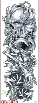 Waterproof Temporary Tattoo Sticker full arm skull octopus kraken gun devil curse tatto flash tatoo fake tattoos
Waterproof Temporary Tattoo Sticker full arm skull octopus kraken gun devil curse tatto flash tatoo fake tattoos
