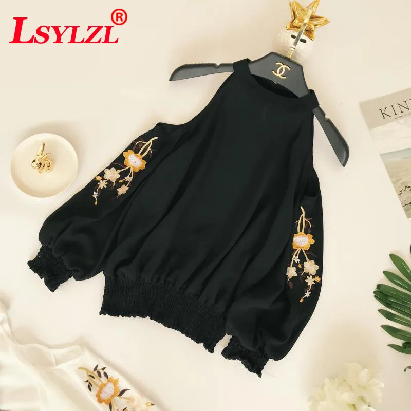 2018 Women Summer Chiffon Blouses Shirts Lady Girls Casual Off Shoulder Long Sleeve Ruffles O-Neck embroidery C137
2018 Women Summer Chiffon Blouses Shirts Lady Girls Casual Off Shoulder Long Sleeve Ruffles O-Neck embroidery C137