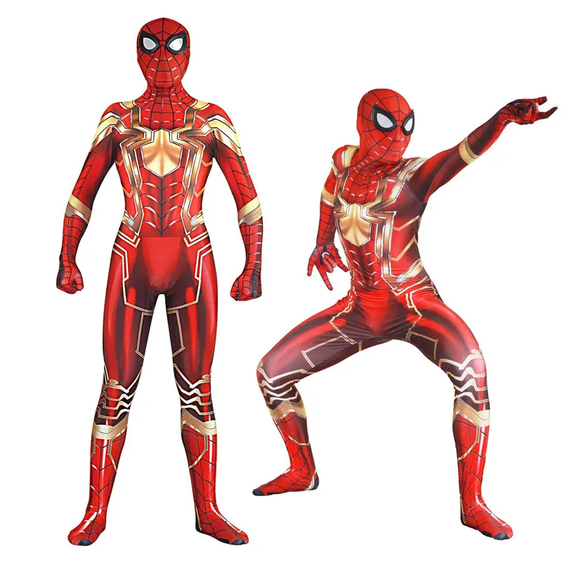 3D Digital Printing New Version Steel version Spiderman Cosplay Bodysuit Zentai Costume Cosplay Superhero Jumpsuits BOOCRE
3D Digital Printing New Version Steel version Spiderman Cosplay Bodysuit Zentai Costume Cosplay Superhero Jumpsuits BOOCRE