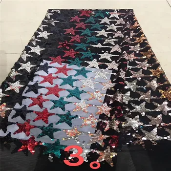 2019 Latest African Mesh Lace Fabric High Quality French Lace Fabric With 3d Sequins For Nigerian Wedding Lace 5 Yards For Dress
2019 Latest African Mesh Lace Fabric High Quality French Lace Fabric With 3d Sequins For Nigerian Wedding Lace 5 Yards For Dress