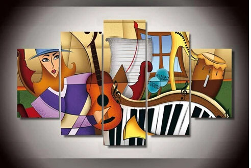5 Piece Framed Printed music instruments color Group Painting children's room decor print poster picture canvas
5 Piece Framed Printed music instruments color Group Painting children's room decor print poster picture canvas