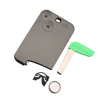 2 Buttons Remote Card Smart Car Key For Renault Laguna Espace Vel-Satis 433Mhz PCF7947 Chip With Uncut Key Blade
2 Buttons Remote Card Smart Car Key For Renault Laguna Espace Vel-Satis 433Mhz PCF7947 Chip With Uncut Key Blade